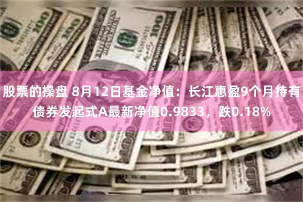 股票的操盘 8月12日基金净值：长江惠盈9个月持有债券发起式A最新净值0.9833，跌0.18%