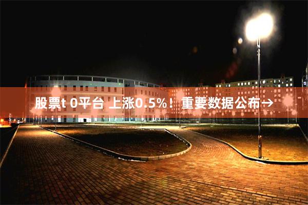 股票t 0平台 上涨0.5%！重要数据公布→